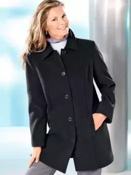 Полупальто Classic Basics, черный