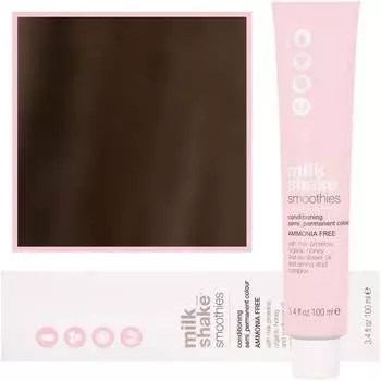 Полуперманентная краска для волос 5|5N, 100 мл Milk Shake, Smoothies Conditioning Semi-Permanent Color