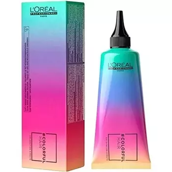 Полуперманентная краска для волос Loreal Rainbow Colors Green V511, ледяная мята, 90 мл, L'Oreal