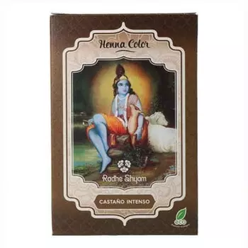 Полуперманентная краска для волос Shyam Henna Chestnut 100G, Radhe Shyam
