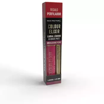 Помада для губ Colour elixir lipliner soft matte lote Max Factor, цвет 020-Blushing Peony, 2 шт.