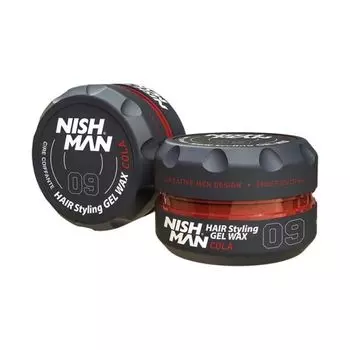 Помада для волос 09 кола, 150 мл Nishman Hair styling wax