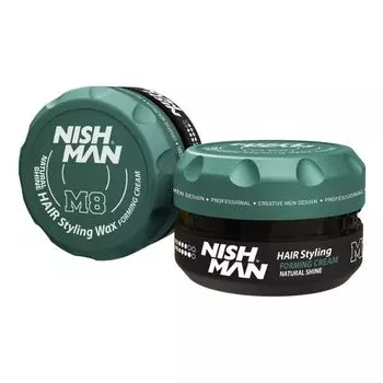 Помада для волос, 100 мл Nishman M8 natural shine forming cream