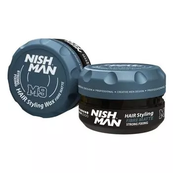 Помада для волос, 100 мл Nishman M9 strong fixing pliable matte