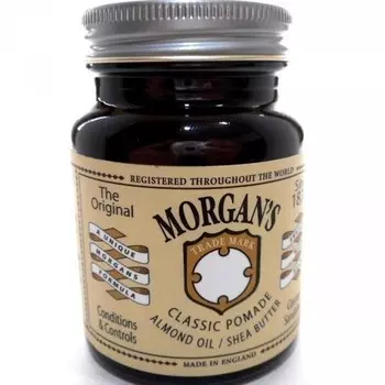Помада для волос Morgan'S Classic Pomade с маслом ши и миндальным маслом 100г