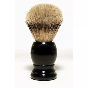 Помазок для бритья Hans Baier Silver Point, черный Hans Baier