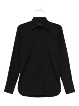 Поплиновая рубашка TOM FORD, черный