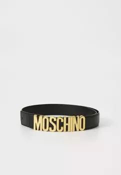 Пояс BELTS MOSCHINO, черный