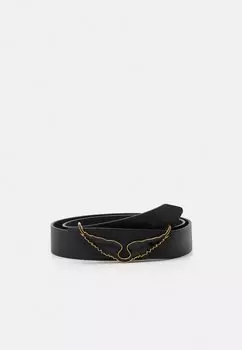 Пояс BORDERLINE BELT Zadig & Voltaire, черный
