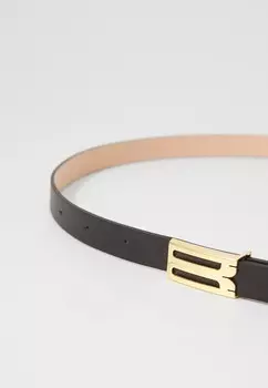 Пояс BUCKLE MICRO BELT Victoria Beckham, черный