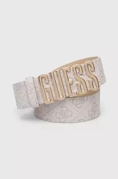 Пояс Guess, белый