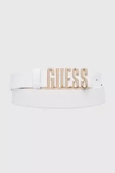 Пояс Guess, белый