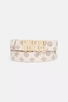 Пояс Guess, бежевый