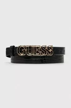Пояс Guess, черный