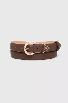Пояс Guess, коричневый