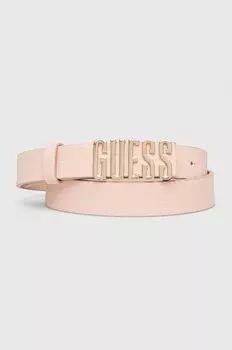 Пояс Guess, розовый