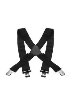 Пояс HOSENTRGER BREIT 3.5 CM MIT SEHR STARKEN 4 CLIP Maxte, черный