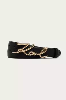 Пояс Karl Lagerfeld, черный