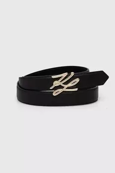 Пояс Karl Lagerfeld, черный