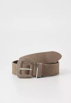 Пояс LEATHER Vanzetti, серо-коричневый