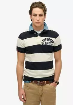 Пояс LOGO GOODS Superdry, коричневый