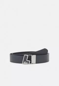 Пояс PLAIN BELT Lacoste, темно-серый