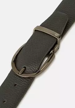 Пояс REVERSIBLE TUMBLED Boggi Milano, серый