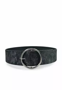 Пояс SPARKLE ROUND BUCKLE AVANT-GARDE PARIS, черный