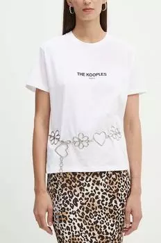 Пояс The Kooples, серебряный
