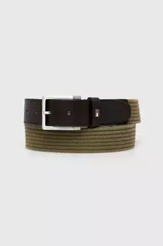 Пояс Tommy Hilfiger, зеленый