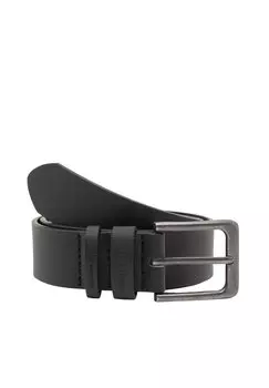 Пояс WITH DOUBLE STRAP PULL&BEAR, черный