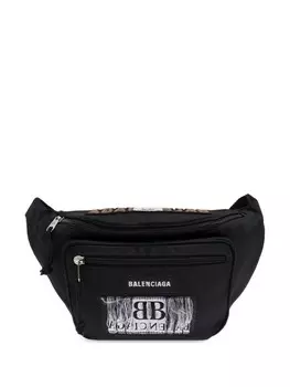 Поясная сумка Balenciaga Explorer, черный