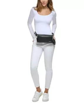 Поясная сумка Calvin Klein с кошельком, черный