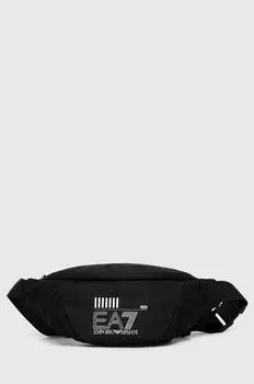 Поясная сумка EA7 Emporio Armani, черный