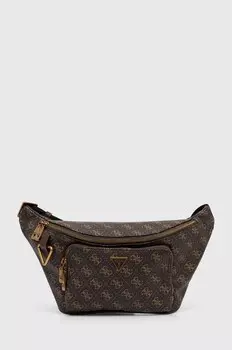 Поясная сумка Guess MILAN, коричневый