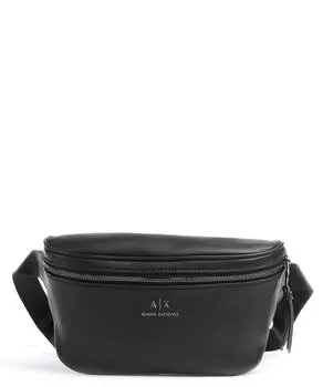 Поясная сумка Armani Exchange с логотипом, черный