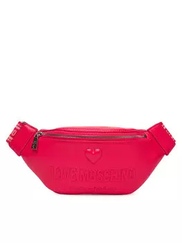 Поясная сумка Love Moschino, розовый