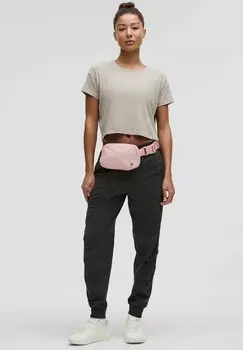 Поясная сумка lululemon, розовый