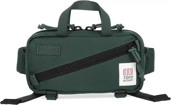 Поясная сумка Mini Quick Pack Topo Designs, цвет Forest