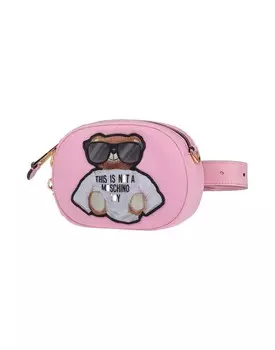 Поясная сумка Moschino, розовый