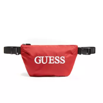 Поясная сумка quarto с логотипом Guess, красный
