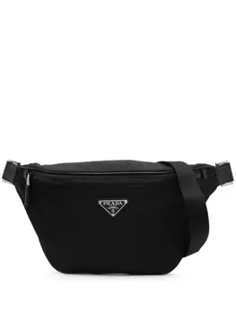 Поясная сумка Re-Nylon с логотипом Prada, черный