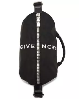 Поясная сумка с G-молнией Givenchy, черный