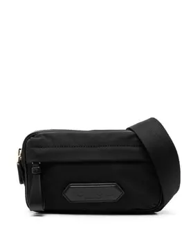 Поясная сумка с нашивкой-логотипом TOM FORD, черный