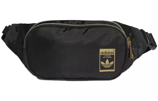 Поясная сумка унисекс adidas originals, Black/Gold