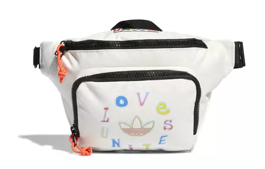Поясная сумка унисекс adidas originals, White