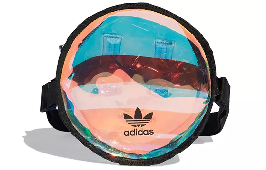 Поясная сумка унисекс adidas originals, Яркий прозрачный цвет