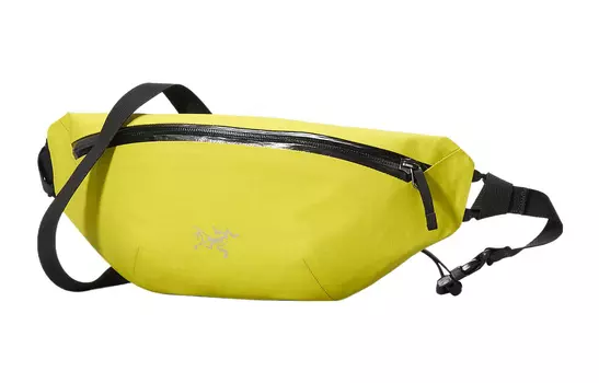 Поясная сумка Arcteryx, желто-зеленый
