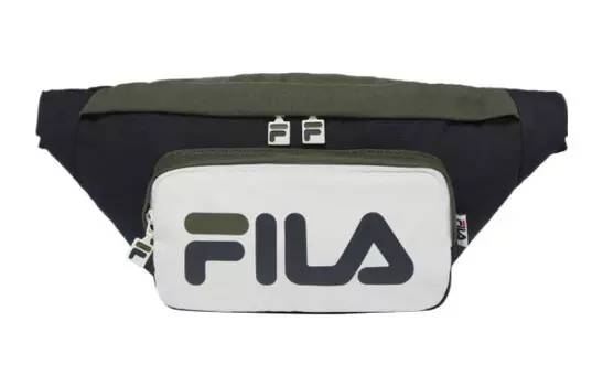 Поясная сумка унисекс FILA, White/Black