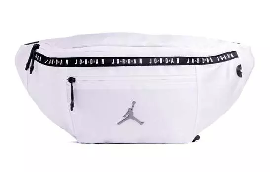 Поясная сумка унисекс Jordan, White